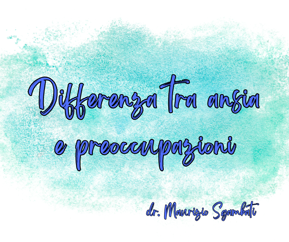 Differenza tra ansia e preoccupazioni