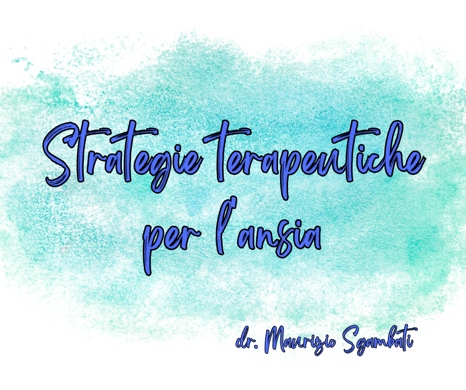 Strategie terapeutiche per l'ansia