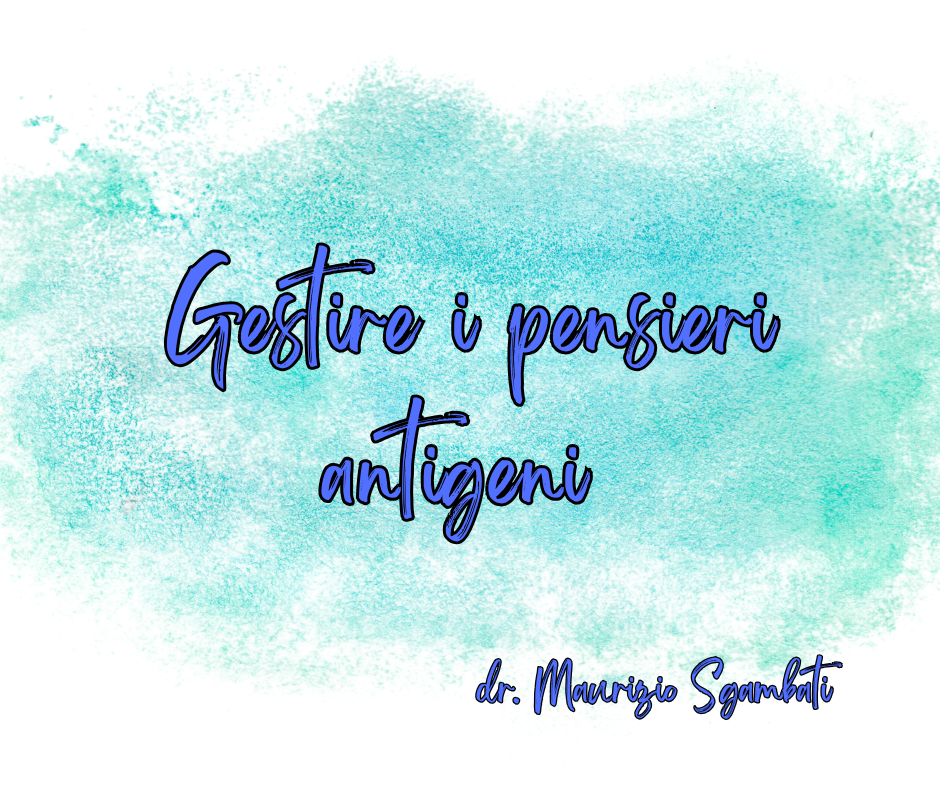 Gestire i pensieri ansiogeni