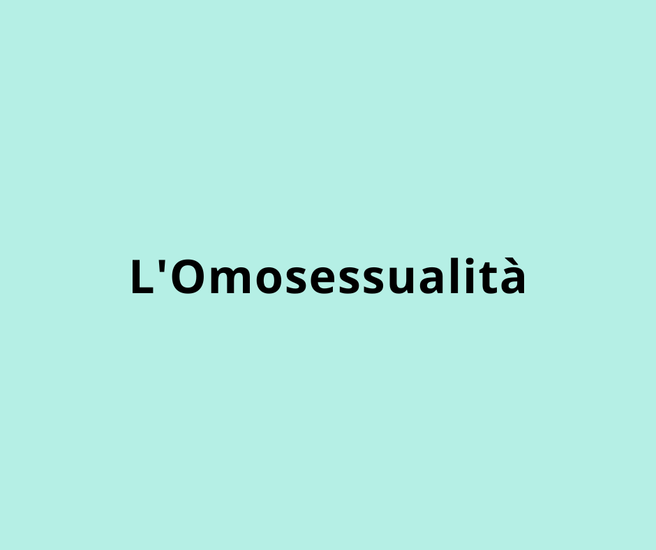 L'Omosessualità