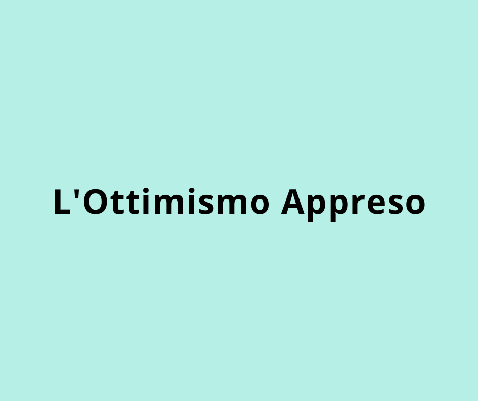 L'Ottimismo Appreso