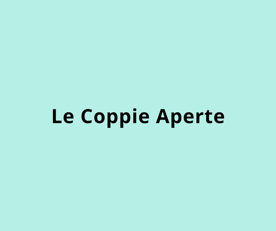 Le Coppie aperte