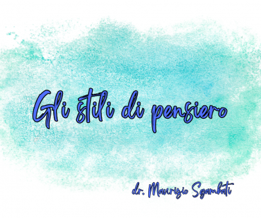 Gli stili di pensiero