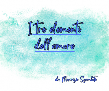 I tre elementi dell'amore
