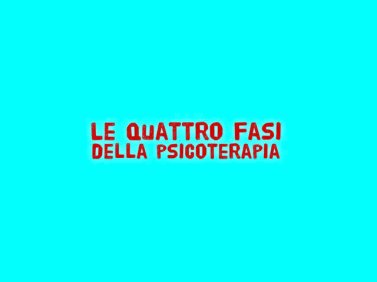 Le 4 fasi della psicoterapia