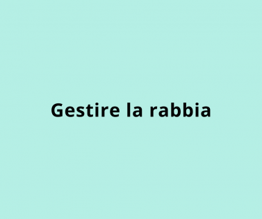 Gestire la rabbia