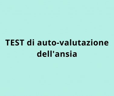 Test di Auto-Valutazione dell'Ansia di Zung