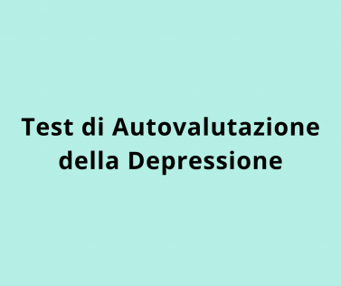 Test di Autovalutazione della Depressione di Zung