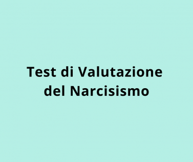 Test di Valutazione del Narcisismo di Evans